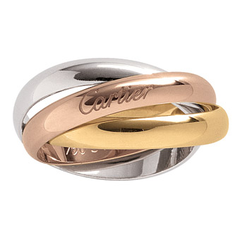 cartier gold wedding band price
